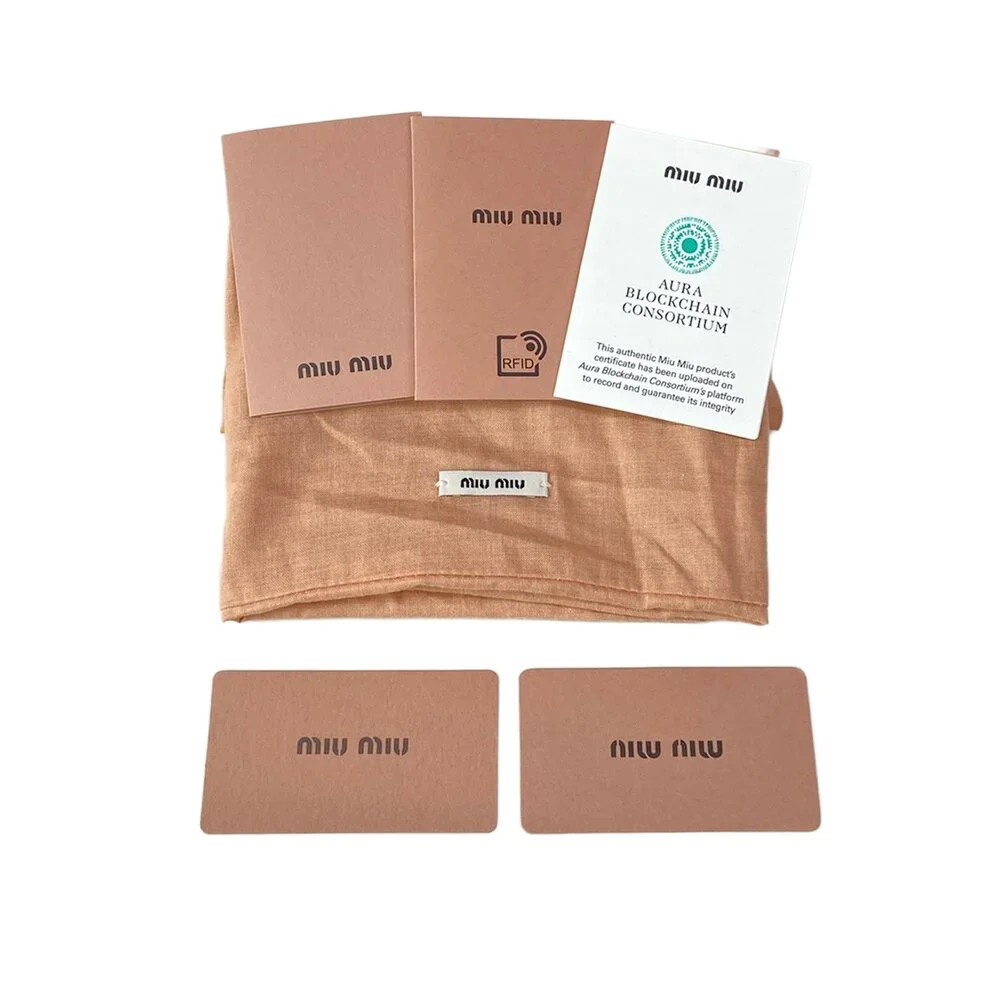 Miu Miu Bole Bag Handbag 5BB173_2CRWF0033 cognac brown Gold Leather